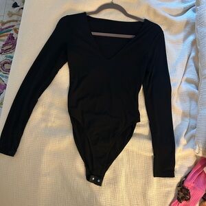 Black Long Sleeve Top